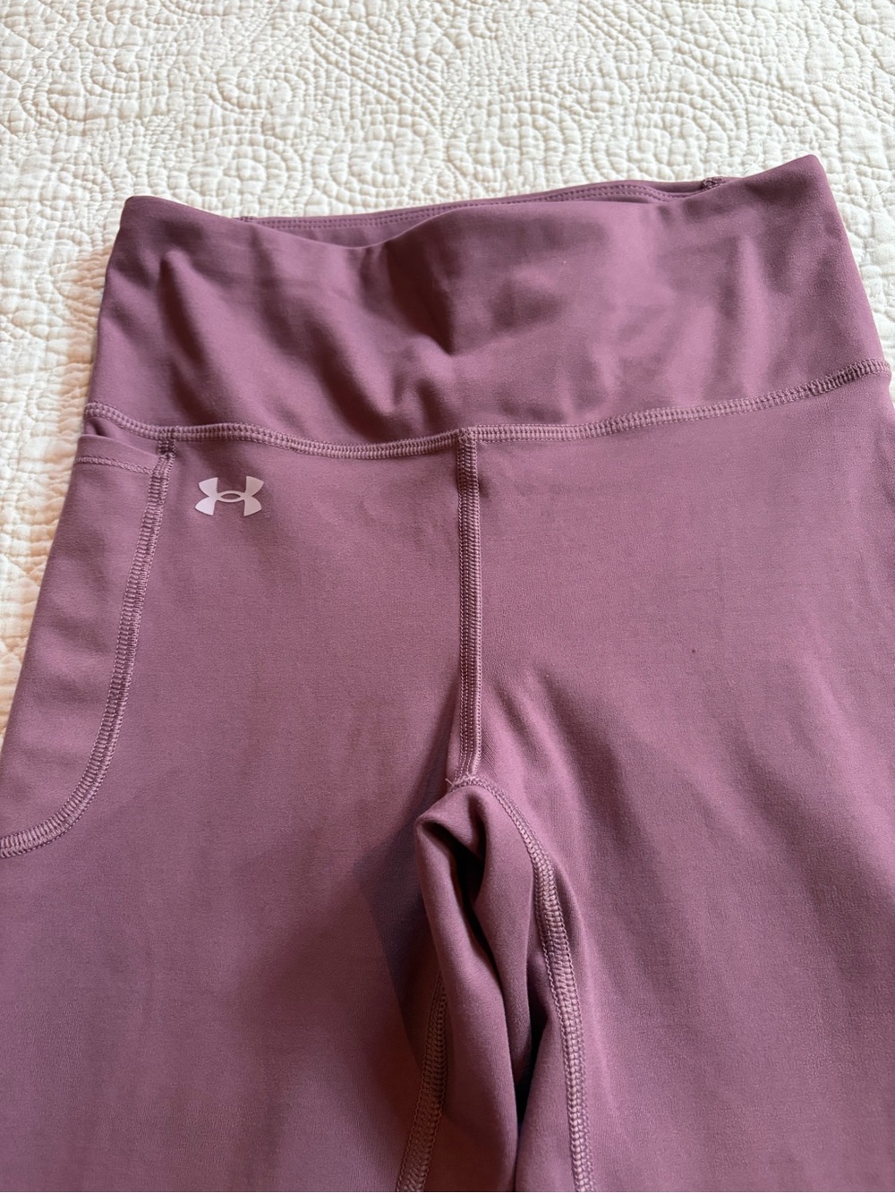 Under Armour Mauve High-Waist Leggings